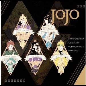 Jojos bizarre adventure pins